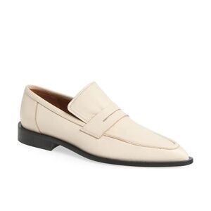 New ATP Atelier Montazzoli Penny Loafer White Nappa Sz 9